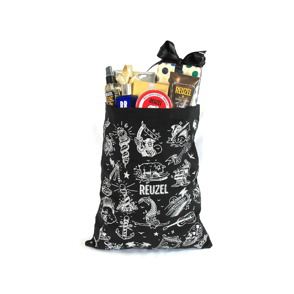 Reuzel Deutschland limited edition tote bag featuring bold logo design and sturdy fabric, perfect for carrying daily essentials.