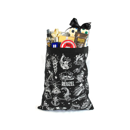 Reuzel Deutschland limited edition tote bag featuring bold logo design and sturdy fabric, perfect for carrying daily essentials.