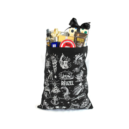 Reuzel Deutschland limited edition tote bag featuring bold logo design and sturdy fabric, perfect for carrying daily essentials.