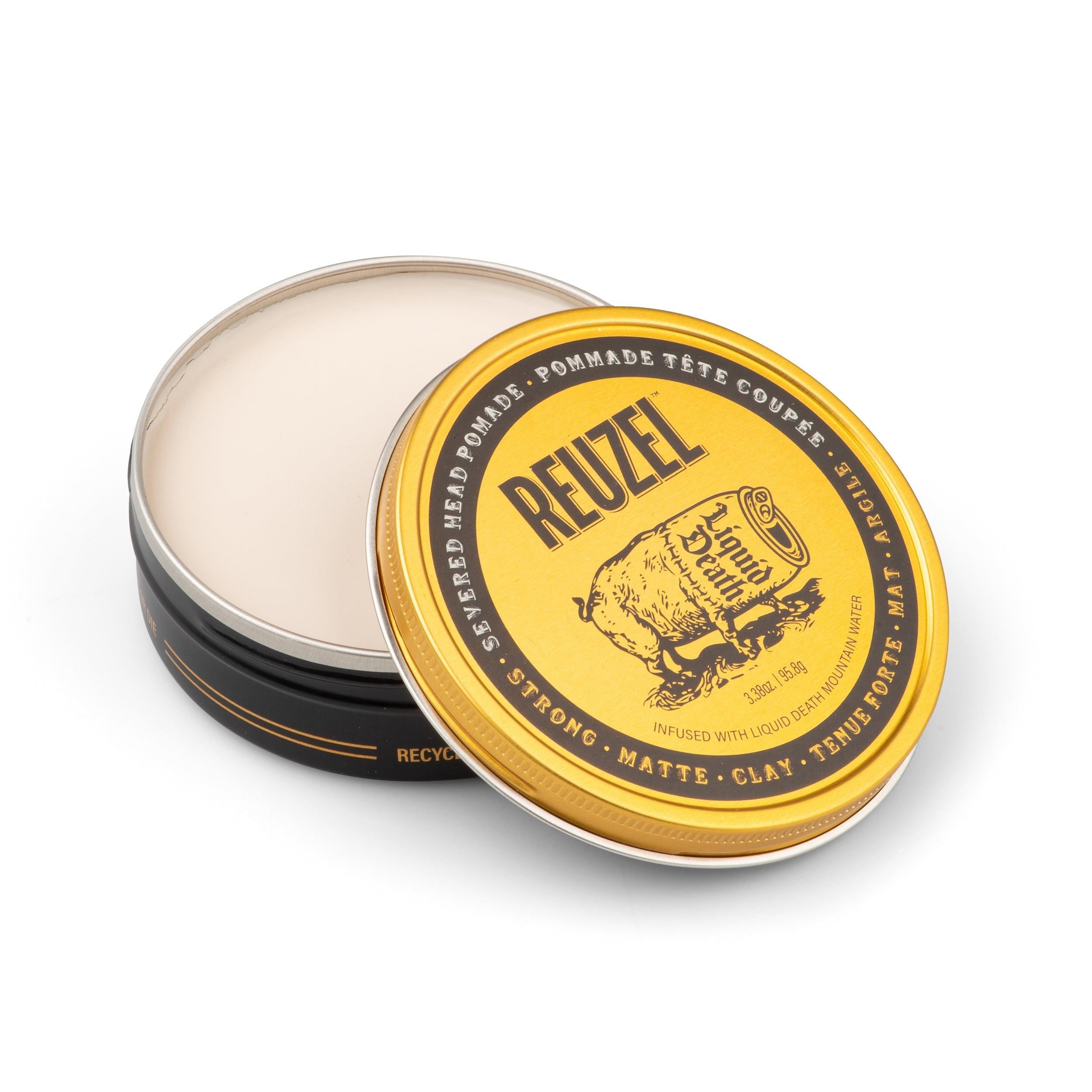 REUZEL x Liquid Death Severed Head | Texturizing Hair Pomades & Wax