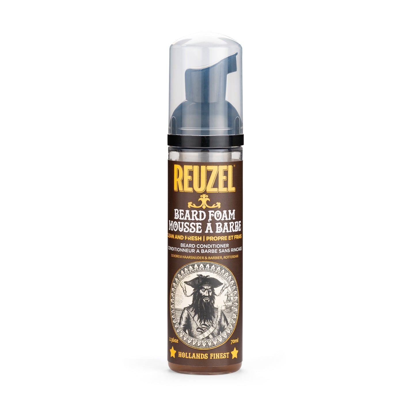Reuzel Deutschland Ultimate Beard Care Bundle featuring beard foam, oil, and grooming tools for healthy, well-maintained facial hair.