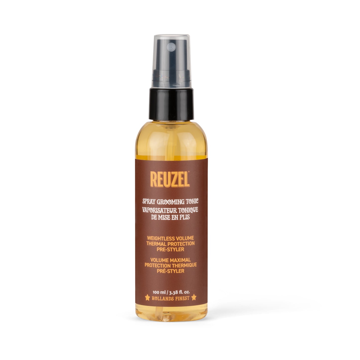Reuzel Spray Grooming Tonic bottle on a white background